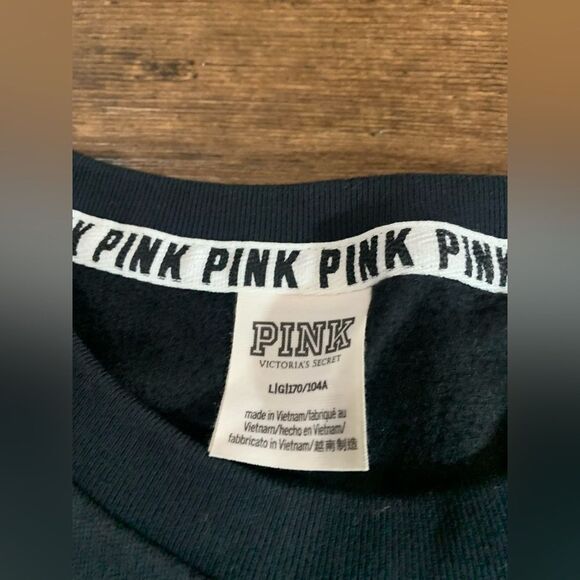 NEW PINK VS MEGA BLING RARE/ HTF SWEATER LARGE - Picture 9 of 10